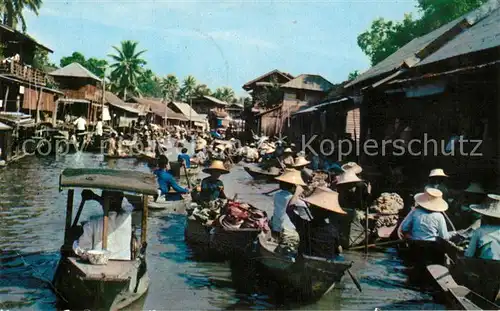 Dhonburi Floating market Dhonburi