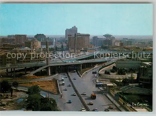 AK / Ansichtskarte Riyadh Clover leaf intersection towards Bathra Riyadh