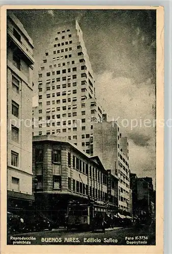 AK / Ansichtskarte Buenos_Aires Edificio Safico Buenos Aires