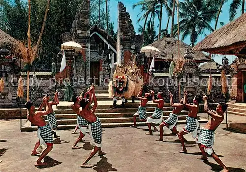 AK / Ansichtskarte Bali_Indonesien Kris Dance Bali Indonesien