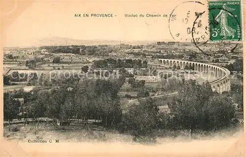 Aix en Provence Viaduc du Chemin de Fer Aix en Provence