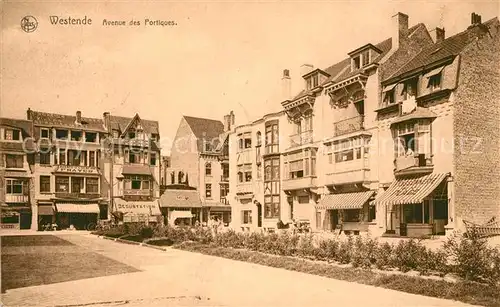 Westende Avenue des Portiques Westende