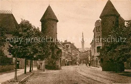 AK / Ansichtskarte Reval Lehmstrasse Reval