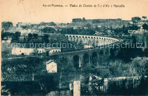 AK / Ansichtskarte Aix en Provence Viaduc du Chemin de Fer Aix en Provence