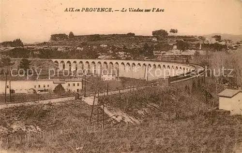 AK / Ansichtskarte Aix en Provence Le Viaduc sur l Arc Aix en Provence