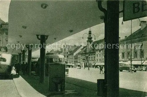 AK / Ansichtskarte Maribor Busbahnhof Maribor