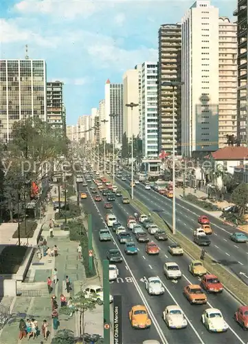 AK / Ansichtskarte Sao_Paulo Avenida Paulista Sao_Paulo