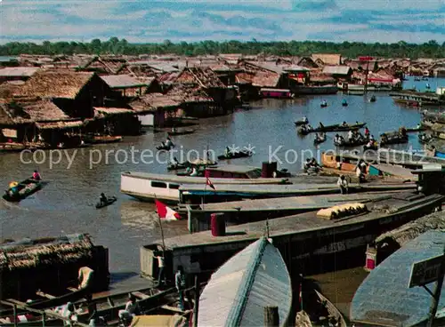 AK / Ansichtskarte Iquitos Puerto de Belen Panorama Altstadt Iquitos