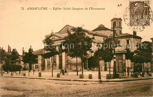 AK / Ansichtskarte Angouleme Eglise Saint Jacques de l Houmeau Angouleme