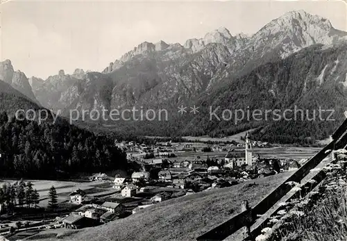 AK / Ansichtskarte Dobbiaco Monte Serla Panorama Dobbiaco