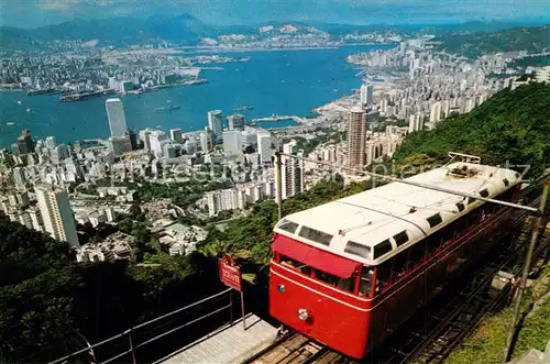 AK / Ansichtskarte Hongkong Peak Tramway Hongkong