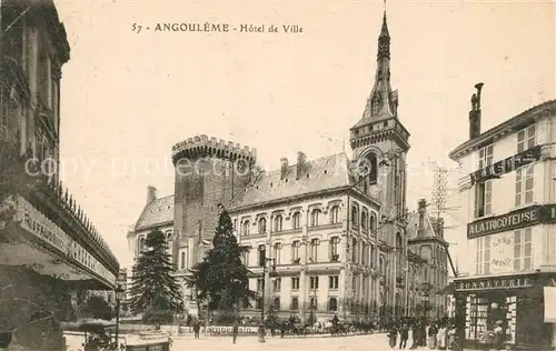 AK / Ansichtskarte Angouleme Hotel de Ville Angouleme