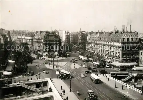 AK / Ansichtskarte Paris Place Saint Michel Paris