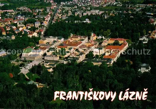 AK / Ansichtskarte Frantiskovy_Lazne Fliegeraufnahme Frantiskovy_Lazne