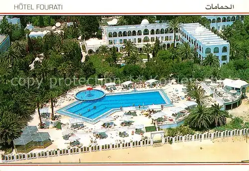 AK / Ansichtskarte Hammamet Hotel Fourati Piscine vue aerienne Hammamet