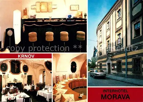 AK / Ansichtskarte Krnov Interhotel Morava Krnov