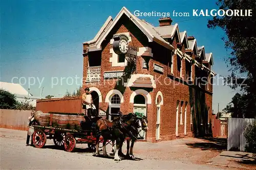 AK / Ansichtskarte Kalgoorlie Bierkutsche British Arms Kalgoorlie