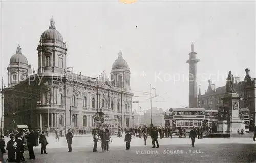 AK / Ansichtskarte Hull_UK Victoria Square Hull_UK