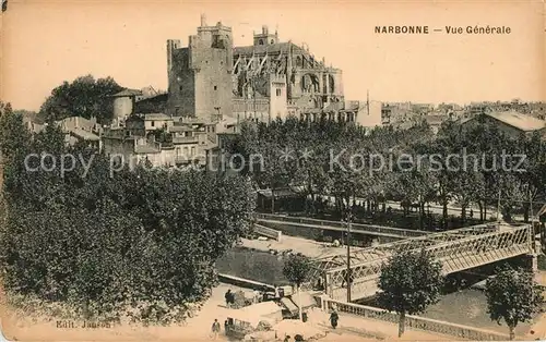 AK / Ansichtskarte Narbonne_Aude Br?ckenpartie Narbonne Aude