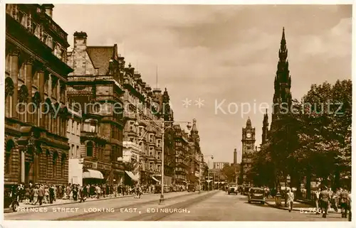 AK / Ansichtskarte Edinburgh Princess Street looking East Edinburgh