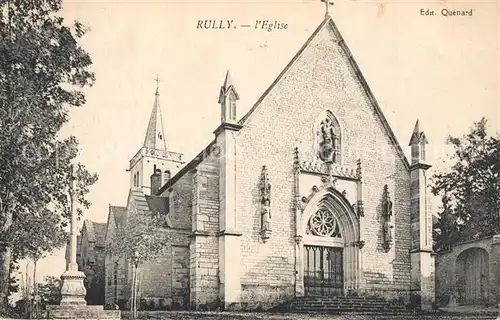 AK / Ansichtskarte Rully_Saone et Loire Eglise Rully Saone et Loire