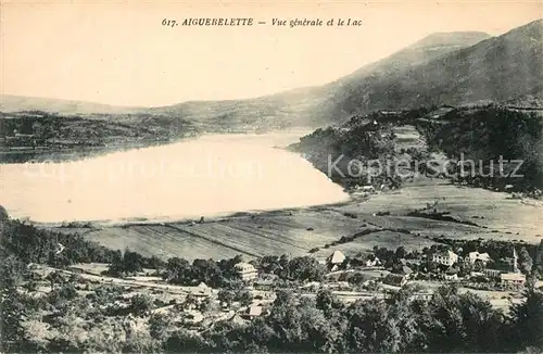 AK / Ansichtskarte Aiguebelette le Lac Fliegeraufnahme Lac Aiguebelette le Lac