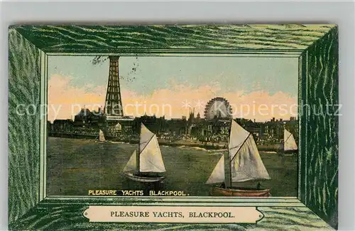 AK / Ansichtskarte Blackpool Pleasure Yachts Blackpool