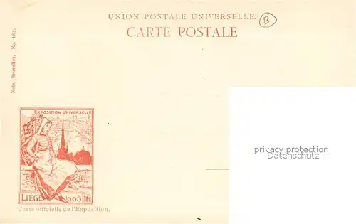 AK / Ansichtskarte Exposition_Universelle_Liege_1905 Panorama de Fragnee  