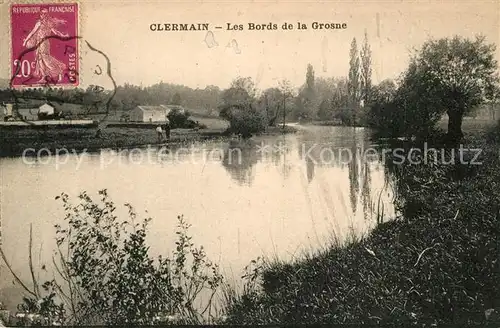 AK / Ansichtskarte Clermain Les Bords de la Grosne Clermain