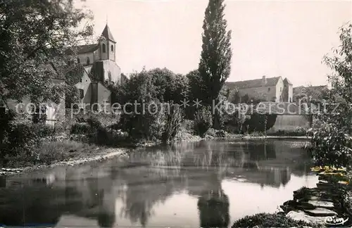 AK / Ansichtskarte Cortevaix Eglise et l Ecluse Cortevaix