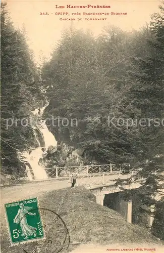 AK / Ansichtskarte Gripp_Hautes_Pyrenees Cascade du Tourmalet 