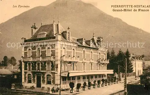 AK / Ansichtskarte Pierrefitte Nestalas Grand Hotel de France et les Pyrenees Pierrefitte Nestalas