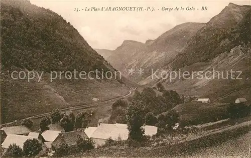 AK / Ansichtskarte Aragnouet Panorama Gorge de la Gela Aragnouet