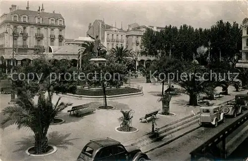 AK / Ansichtskarte Perpignan Place Arago vue de l Hotel Regina Perpignan