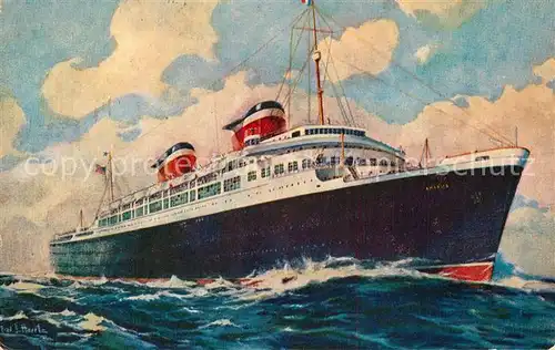 AK / Ansichtskarte Dampfer_Oceanliner S.S. America United States Lines  