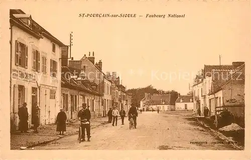 AK / Ansichtskarte Saint Pourcain sur Sioule Faubourg National Saint Pourcain sur Sioule