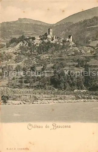 AK / Ansichtskarte Beaucens Chateau Beaucens