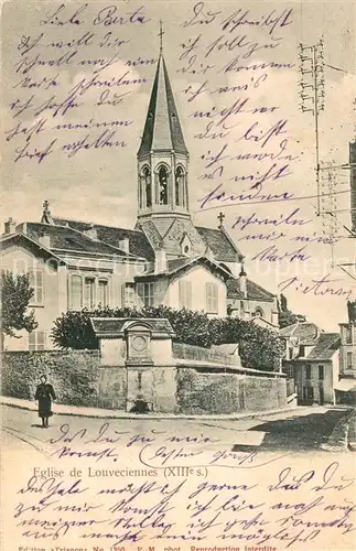 AK / Ansichtskarte Louveciennes Eglise Louveciennes