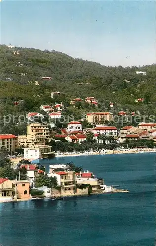 AK / Ansichtskarte Sainte_Maxime_sur_Mer_Var Vue sur la ville en haut le semaphare Sainte_Maxime_sur_Mer_Var