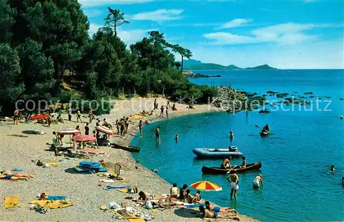 AK / Ansichtskarte Saint Aygulf_Var La plage du Four a Chaux Cote d Azur Saint Aygulf Var