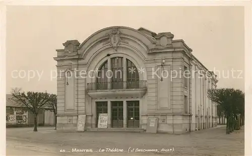 AK / Ansichtskarte Mantes la Jolie Theatre Mantes la Jolie