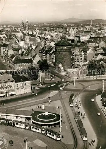 AK / Ansichtskarte Strassenbahn N?rnberg  