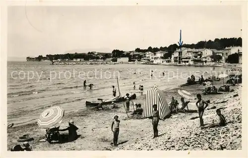 AK / Ansichtskarte Les_Lecques_Var Coin de la plage Les_Lecques_Var