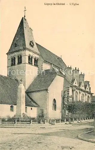 AK / Ansichtskarte Ligny le Chatel Eglise Ligny le Chatel