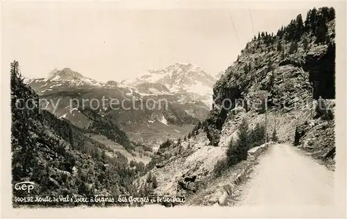 Val_d_Isere Route a Tignes Panorama Alpes Francaises Val_d_Isere