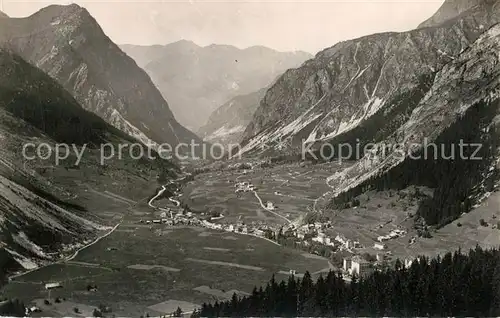 Pralognan la Vanoise Panorama Vallee et la chaine du Jovet Alpes Francaises Pralognan la Vanoise