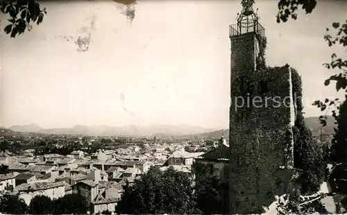 AK / Ansichtskarte Vaison la Romaine_Vaucluse Le Beffroi et la Ville Vaison la Romaine