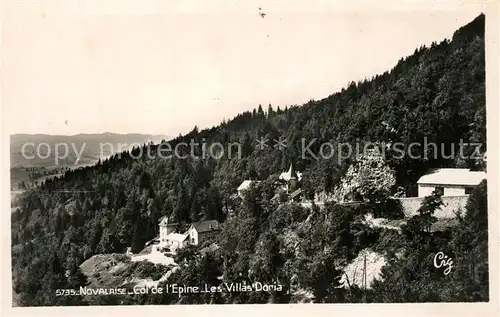 AK / Ansichtskarte Novalaise Col de l Epine Les Villas Doria Novalaise