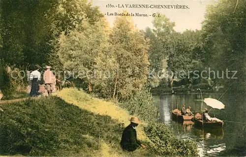 AK / Ansichtskarte La_Varenne Chennevieres Les Bords de la Marne La_Varenne Chennevieres