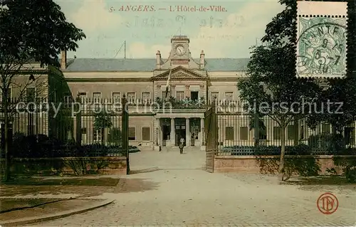 AK / Ansichtskarte Angers Hotel de Ville Angers